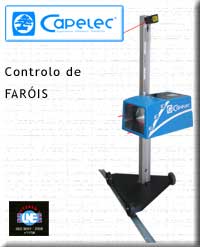 Capelec Reglosc&oacute;pio com C&acirc;mara CCD para centros de Inspec&ccedil;&atilde;o CITV